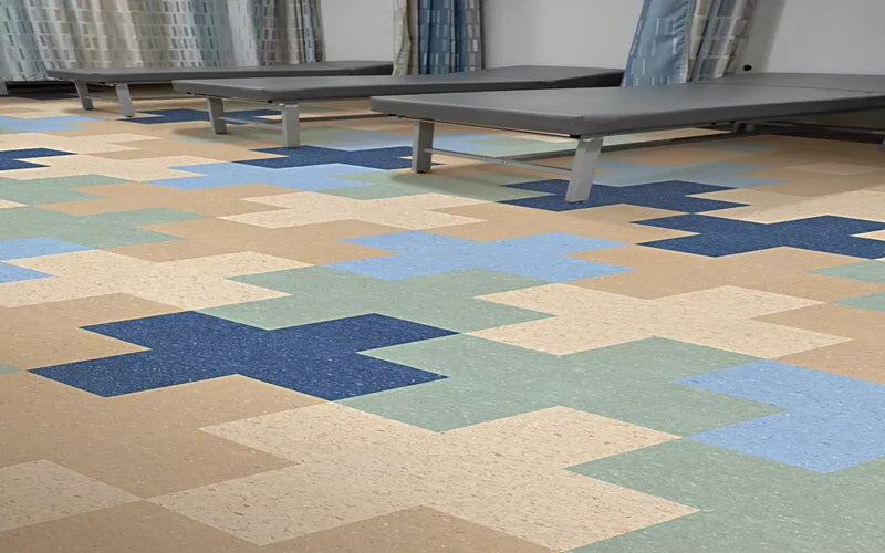 Tarkett Flooring VCT II A Hospital Ward Setting