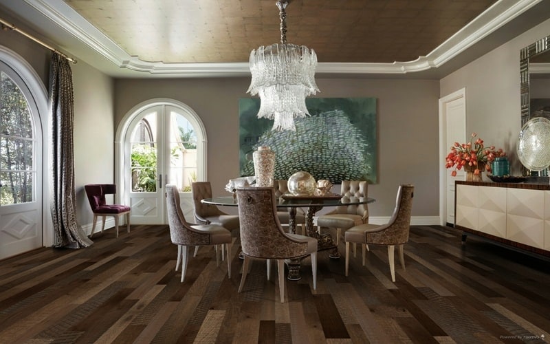 Bella Cera Flooring Villagio Villa Bocelli Luxury Dining Space