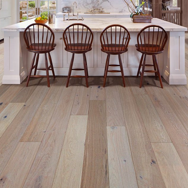 Shaw Ensemble Bolero engineered hardwood flooring adds natural wood hardwood character to this living room setting.