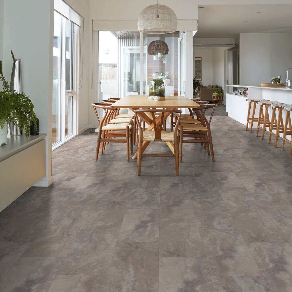 Shaw Paragon Tile Plus 1022V-01009 Pebble 12.00" X 23.74" SPC Vinyl Flooring (15.83 SF/Box)