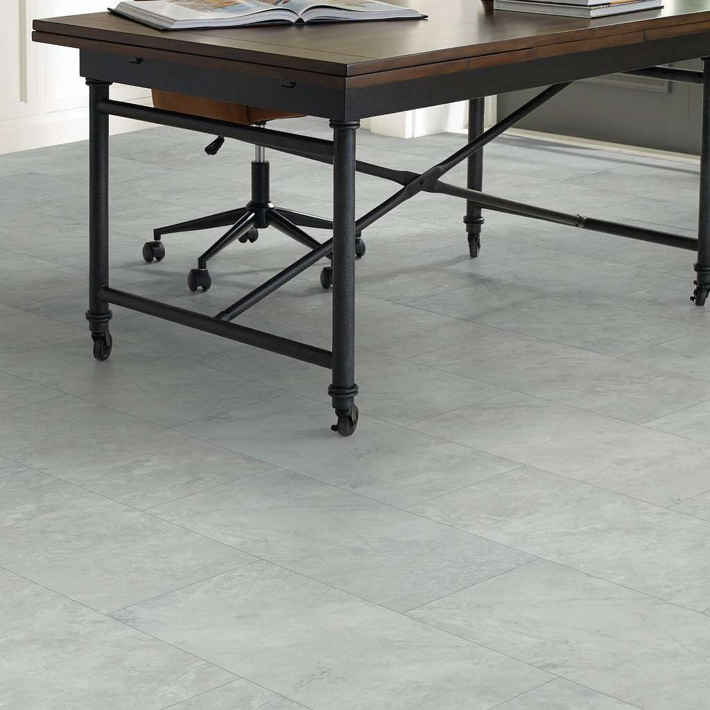 Shaw Paragon Tile Plus 1022V-05064 Pearl 12.00" X 23.74" SPC Vinyl Flooring (15.83 SF/Box)