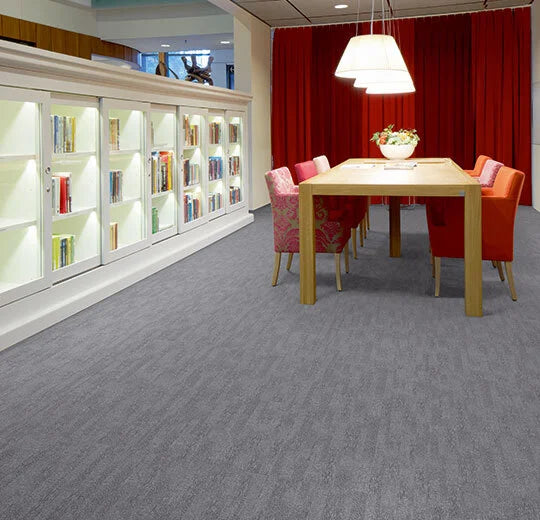 Forbo Grey Heterogeneous Sheet Vinyl S482037 Flotex Colour (79" Width)