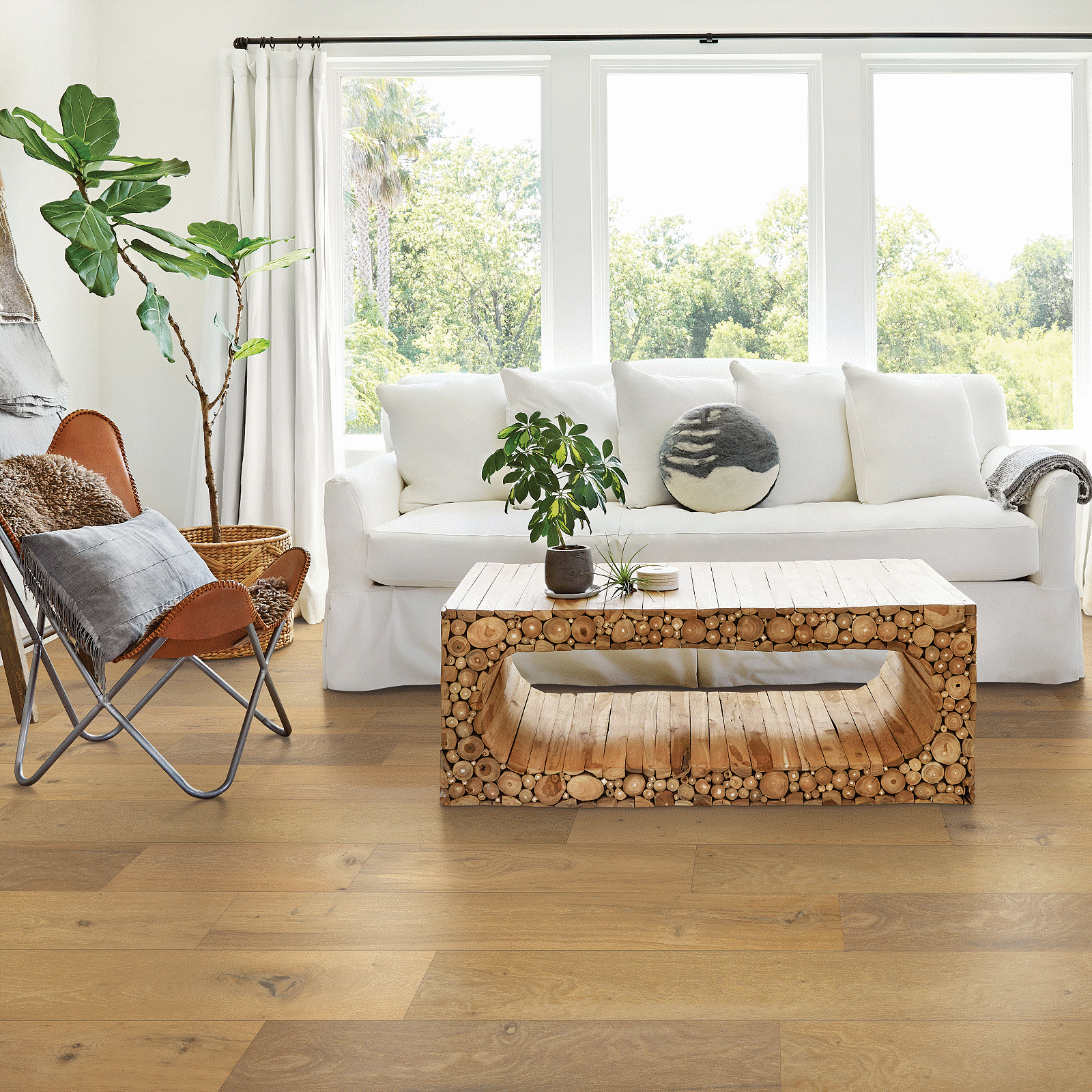 Mohawk Sandbar Oak Engineered Hardwood WEK41-05 TecWood Plus Seaside Tides 7.5" x 75" (23.31 SF/Box)