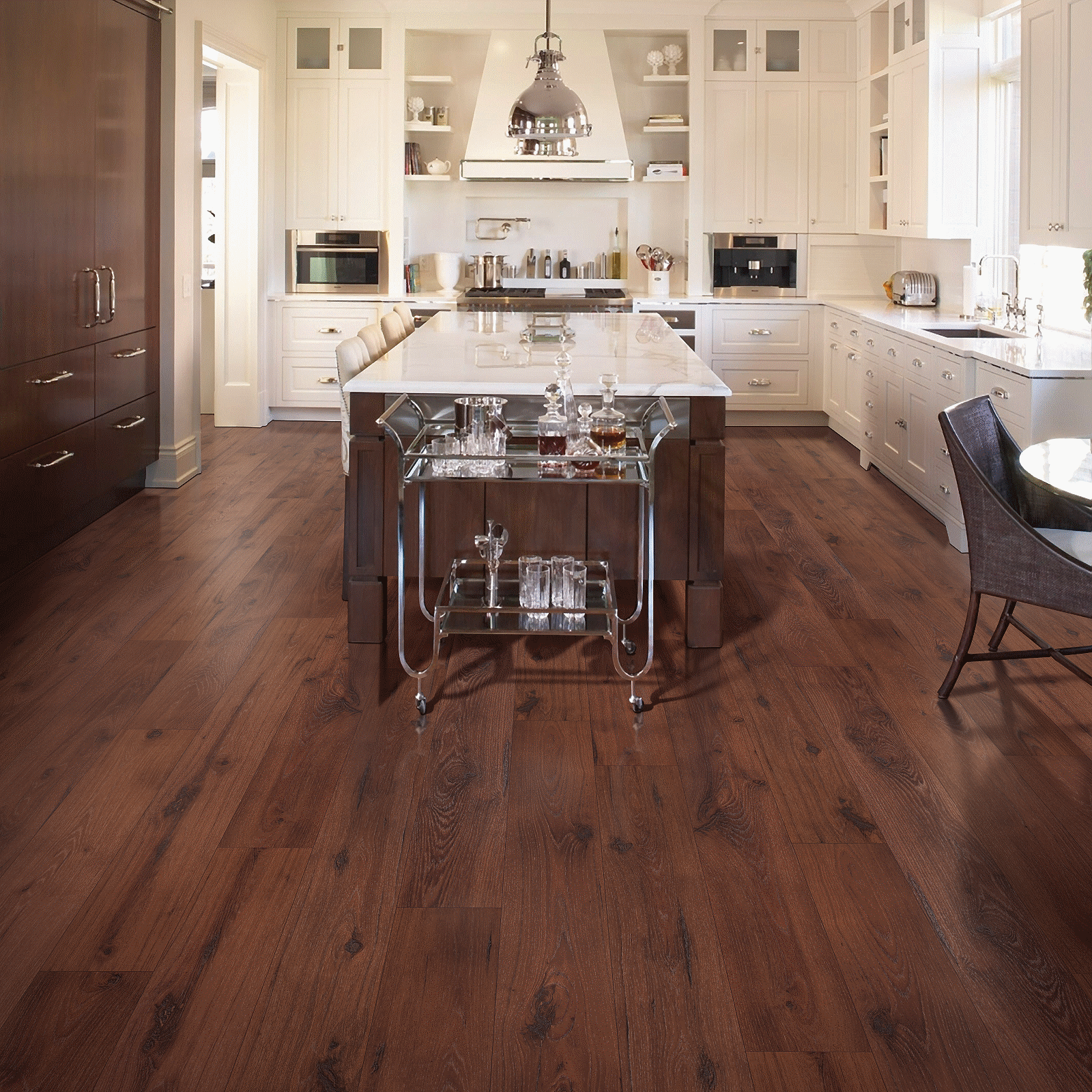 Mohawk Ground Nutmeg Hickory Laminate CDL16-97 RevWood Essentials Carrolton 7.48" x 47.25" (17.18 SF/Box)