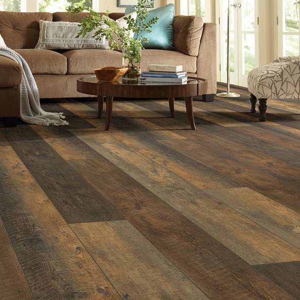 Shaw Titan HD Plus Platinum 3302V-00689 Autumn Barnboar 8.98" x 72.05" Vinyl Plank (17.96 SF/Box)