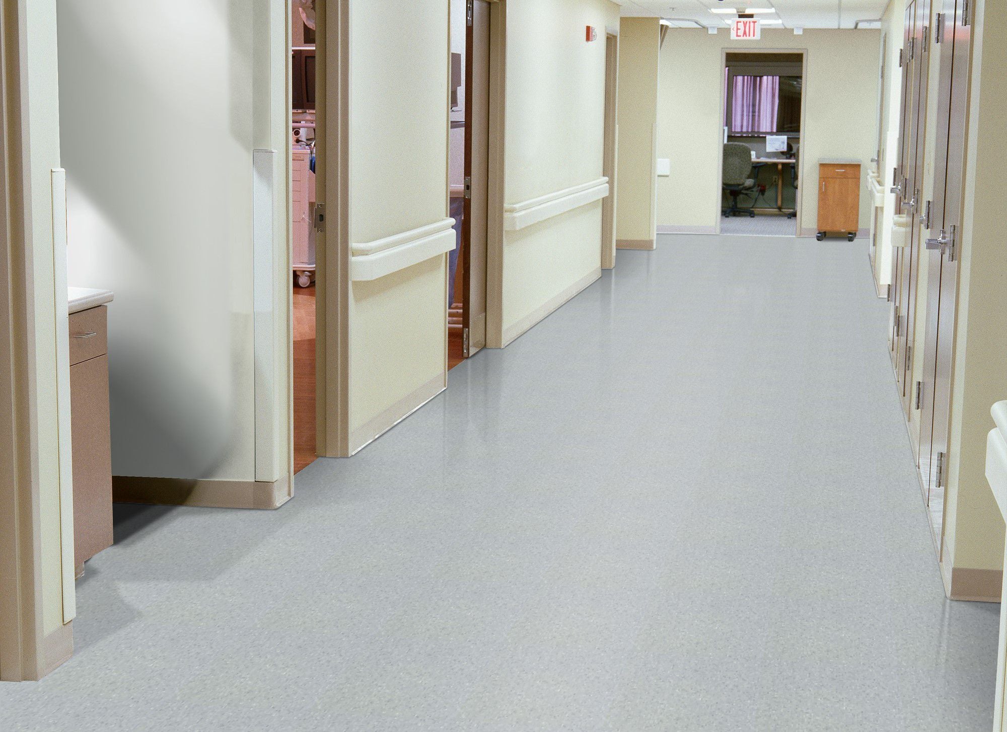 Armstrong 51807 Shadow Blue Standard Excelon Imperial Texture Vinyl Composition Tile VCT 12" x 12" (45 SF/Box)