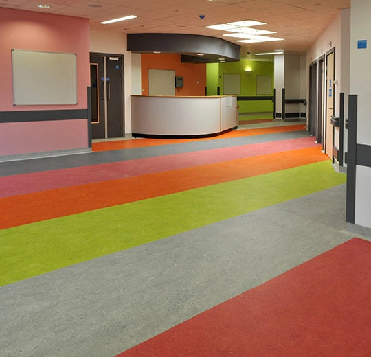 Forbo Dove Linoleum Sheet 2621-80258 Marmoleum Real (79" Width)