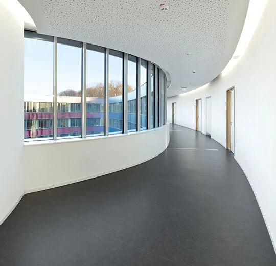 Forbo Volcanic Ash Linoleum Sheet 387235 Marmoleum Decibel (79" Width)
