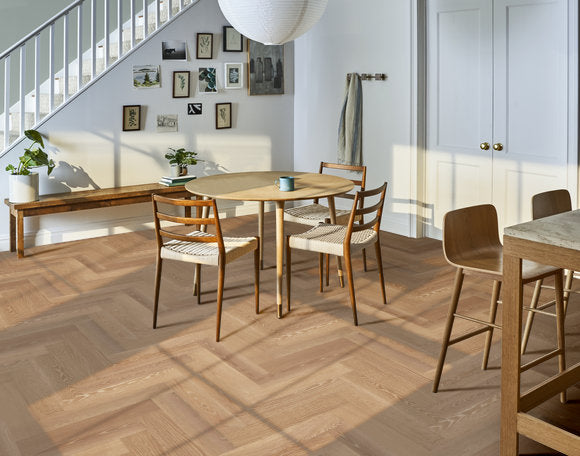 Anderson Tuftex European Ash Herringbone AA846-17060 Ballet 4.72" x Varying Length Engineered Hardwood