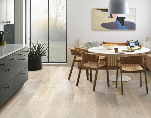 Anderson Tuftex Metallics II AA848-11034 White Gold 7.48" x Varying Length Engineered Hardwood
