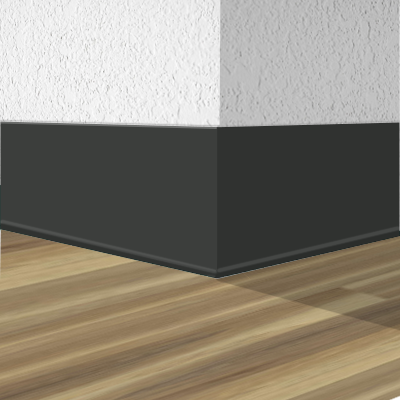 Shaw Vinyl Wall Base 5945M-00035 Antiqued 4" x 160' Roll by .080' Cove (with Toe)