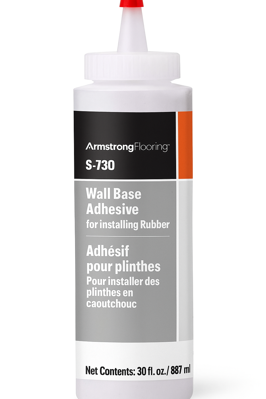 Armstrong S-730 Wall Base Adhesive 30 oz. Tube - Covers (55 LF/Tube)