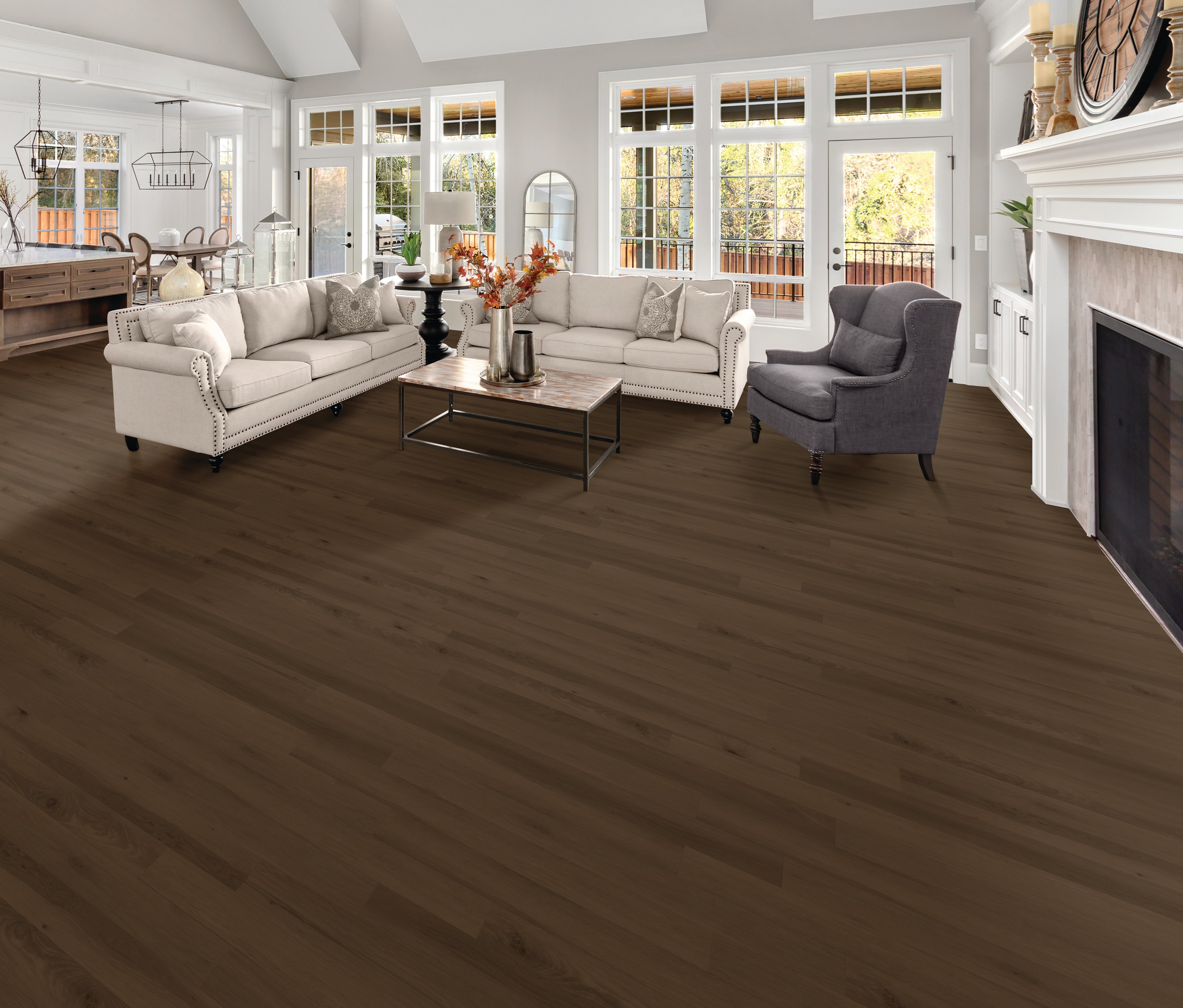 Stanton Natural Beauty 4 Au Naturel Kona 80603 4" X 48"  (25.84 Sq. Ft/Box)