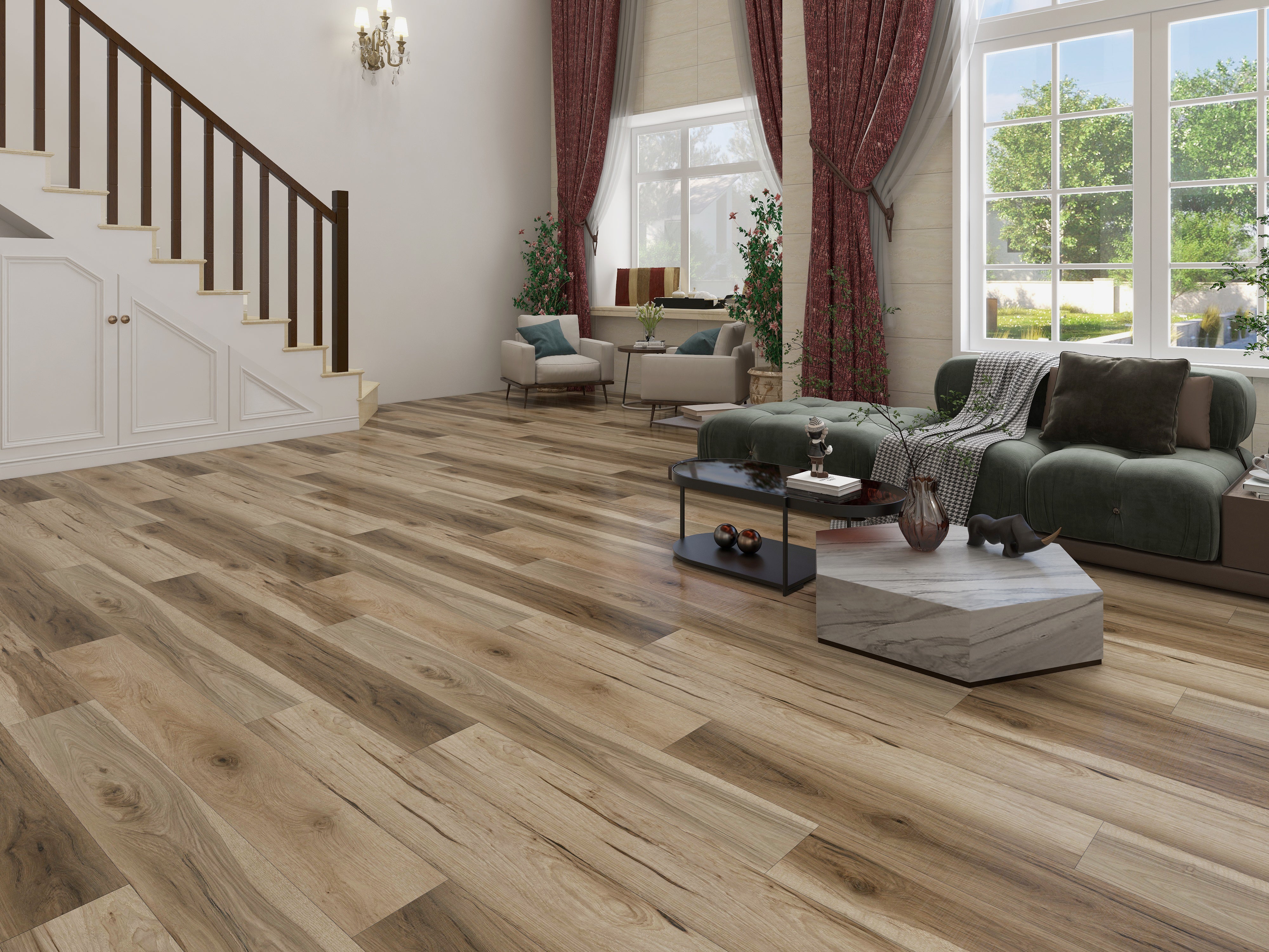 Paradigm Flooring Performer 20mil Buckwheat PPSPC2020 SPC Luxury Vinyl Plank 9” x 60" (30.24 SF/Box)