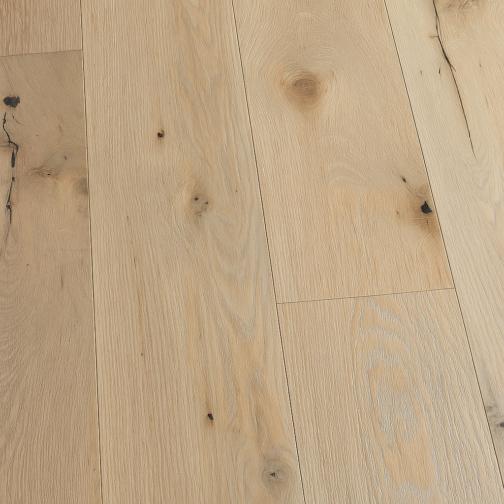 Bella Cera Casa Mia CMLN448V Molino 6.5" x 15" - 60" Varying Length by 3/8" Engineered Hardwood