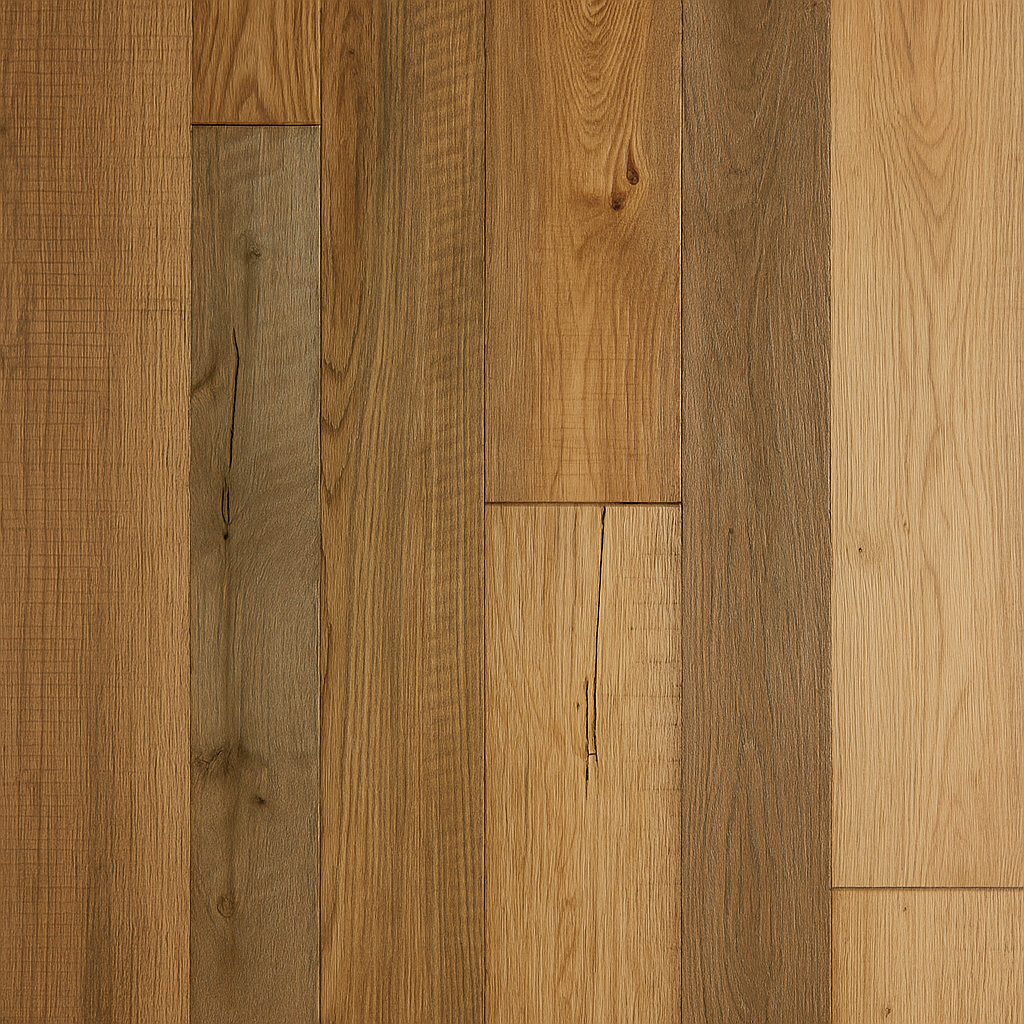 Bella Cera Villa Bocelli French Oak EVOVRBA372V Bariola 4", 5", 6" x Varying Length up to 60" Engineered Hardwood (34.45 SF/Box)