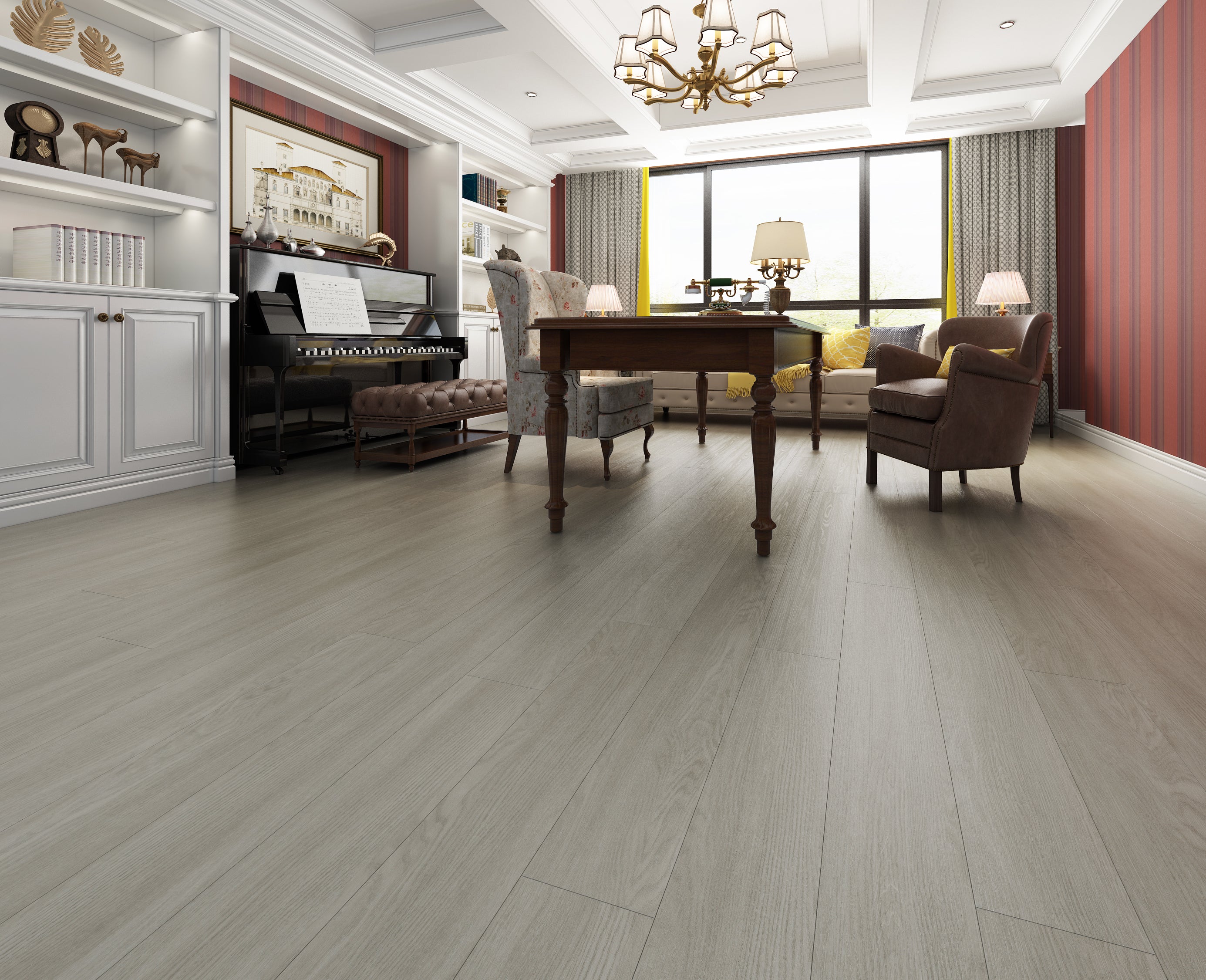 Paradigm Flooring Performer 12mil Castle PPSPC1203 SPC Luxury Vinyl Plank 7” x 60" (23.67 SF/Box)