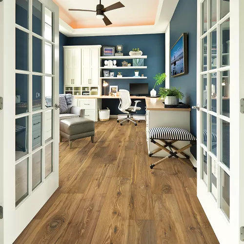 Mohawk Cattail Pecan Laminate CDL40-03 RevWood Premier Morena Bluffs 8.35" x 54.33" (22.04 SF/Box)