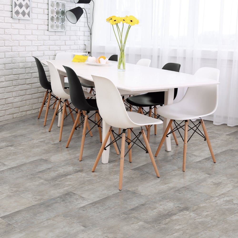 Congoleum Triversa Prime City Sidewalk TX400 SPC Luxury Vinyl Plank SmartLock Clic System 12" x 24" (24.03 SF/Box)