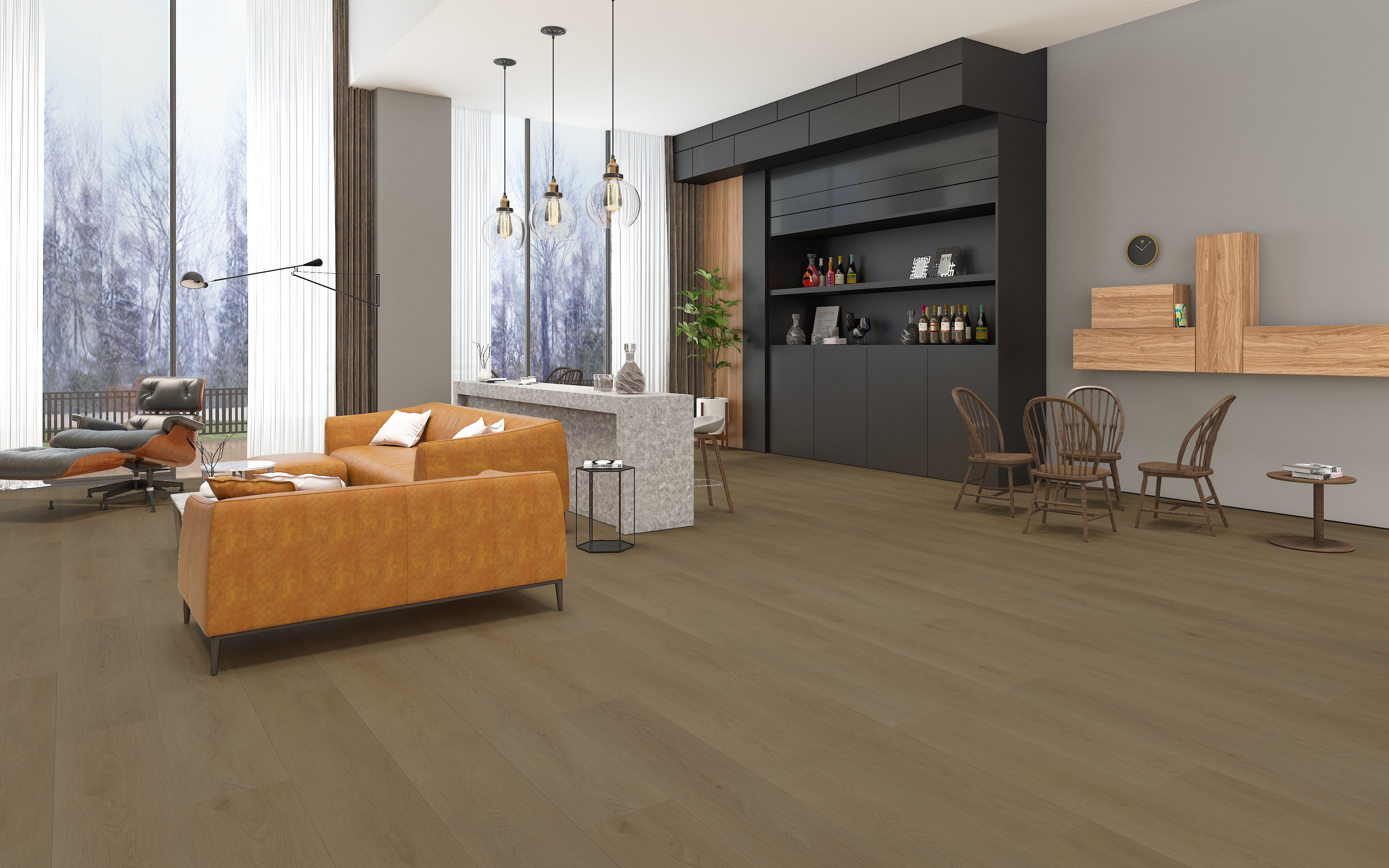 Paradigm Flooring Performer Plus Falcon PPPSPC2009 SPC Luxury Vinyl Plank 9” x 60" (22.38 SF/Box)