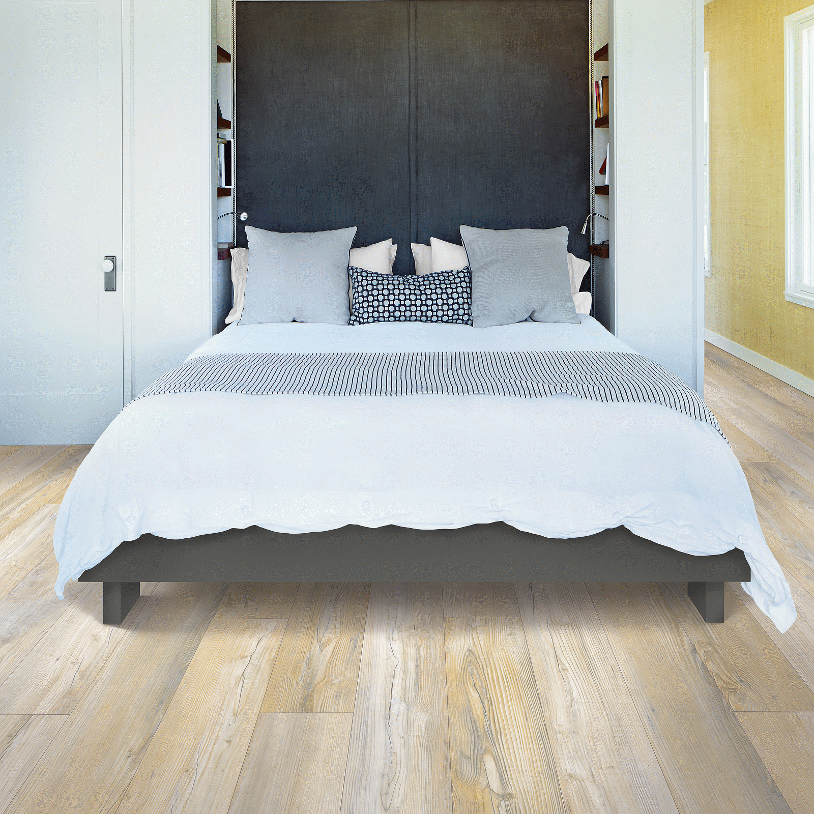 Mohawk Yellow Wish Vinyl Plank FTS21-257 SolidTech Select Founders Trace 7" x 48" (23.86 SF/Box)