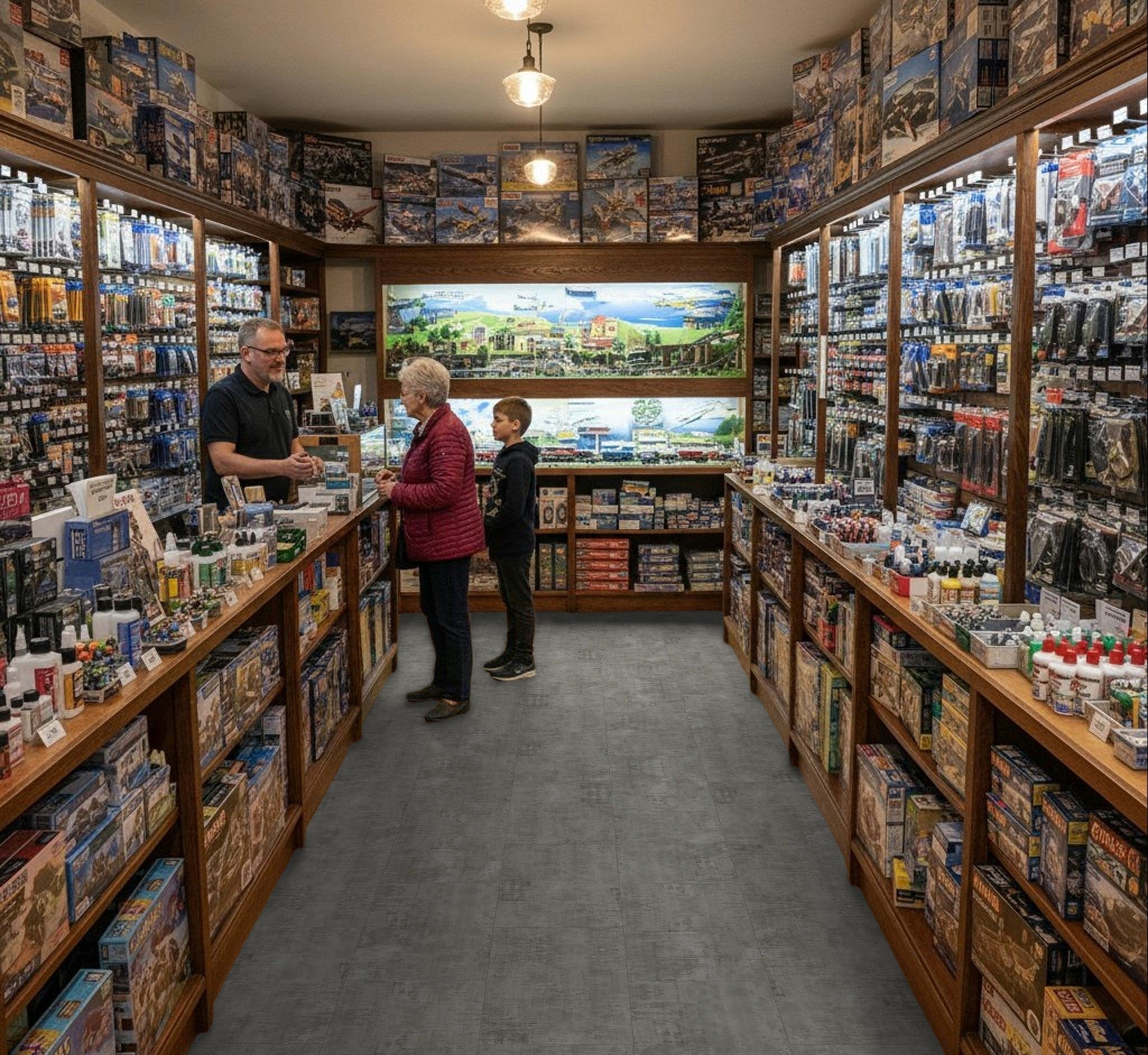 Luxway Floors Bennett 270424 Glue Down LVT 12" x 24"