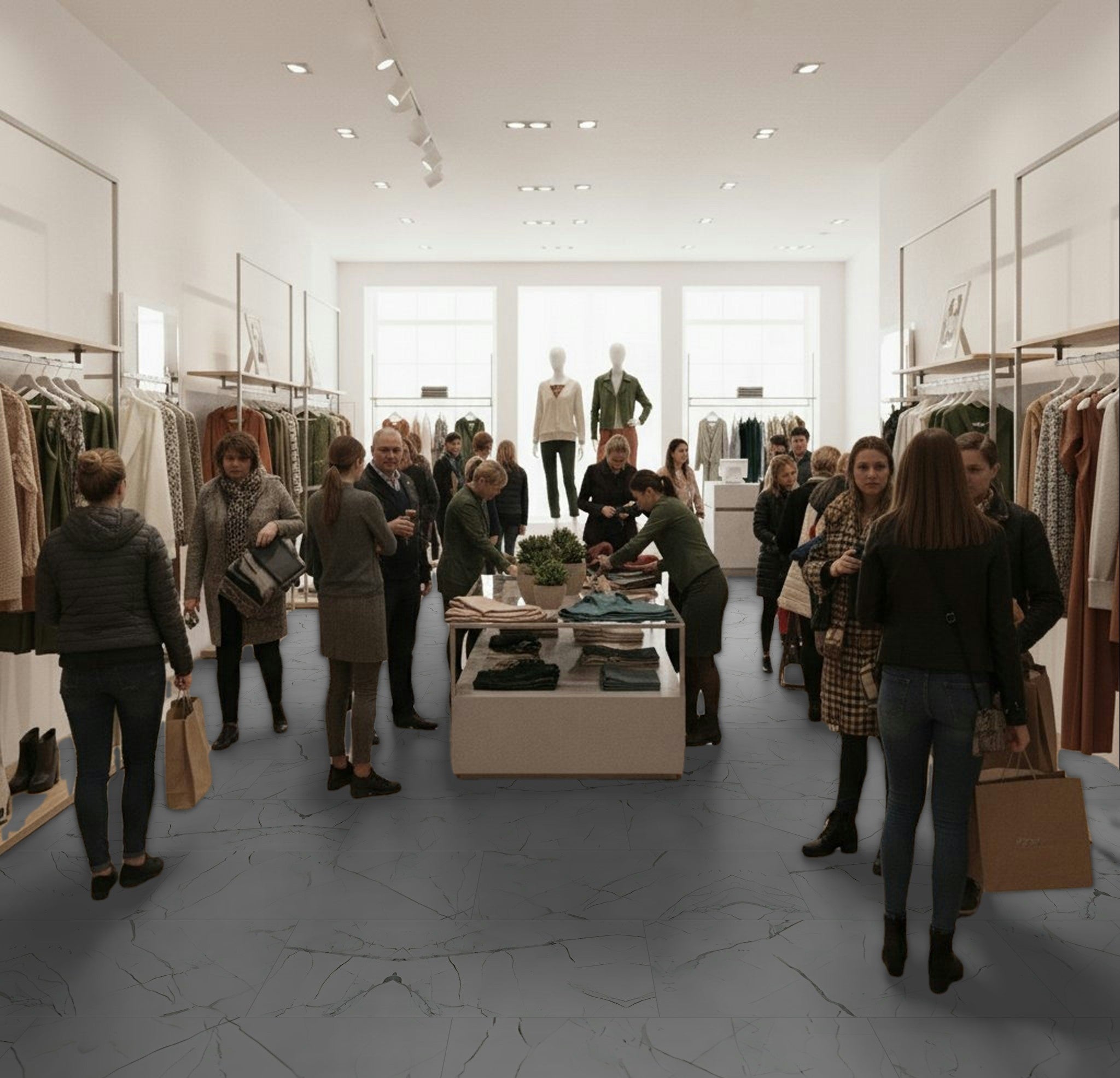 Luxway Floors Bradford 270124 Glue Down LVT 12" x 24"