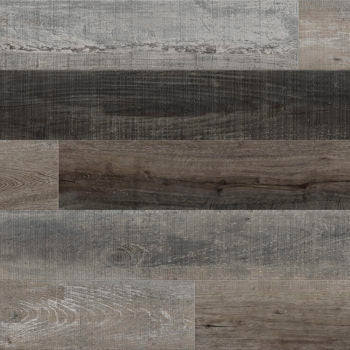 Metroflor Deja New Coastal Oak Solid Vinyl Tile DN821828 Oxidized 7" x 48" – product image showing size, style, and brand details.