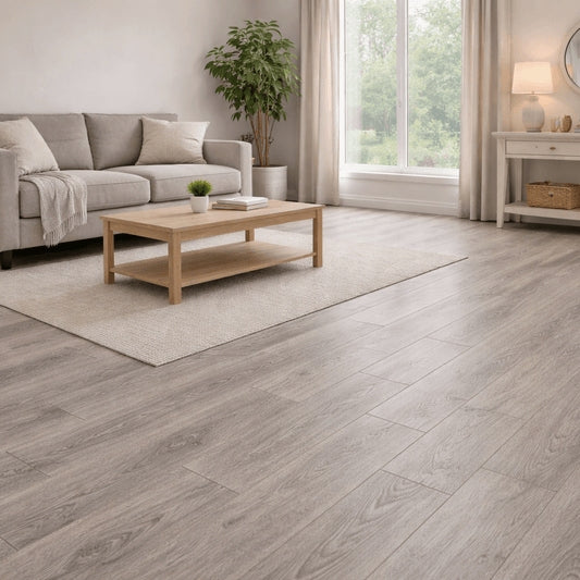 Luxway Rustic Legacy 7" x 48" Floating LVT (23.9 SF/Box) — room view