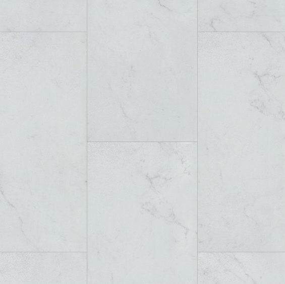 COREtec Plus Tile VV872-12269 Bianco Marble 12.01" x 24.02" Vinyl Tile