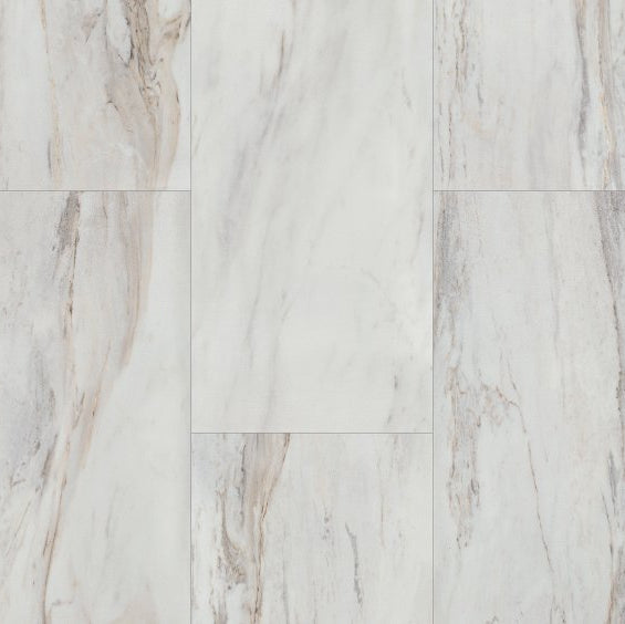 COREtec Plus Tile VV872-12267 Sonia Marble 12.01" x 24.02" Vinyl Tile
