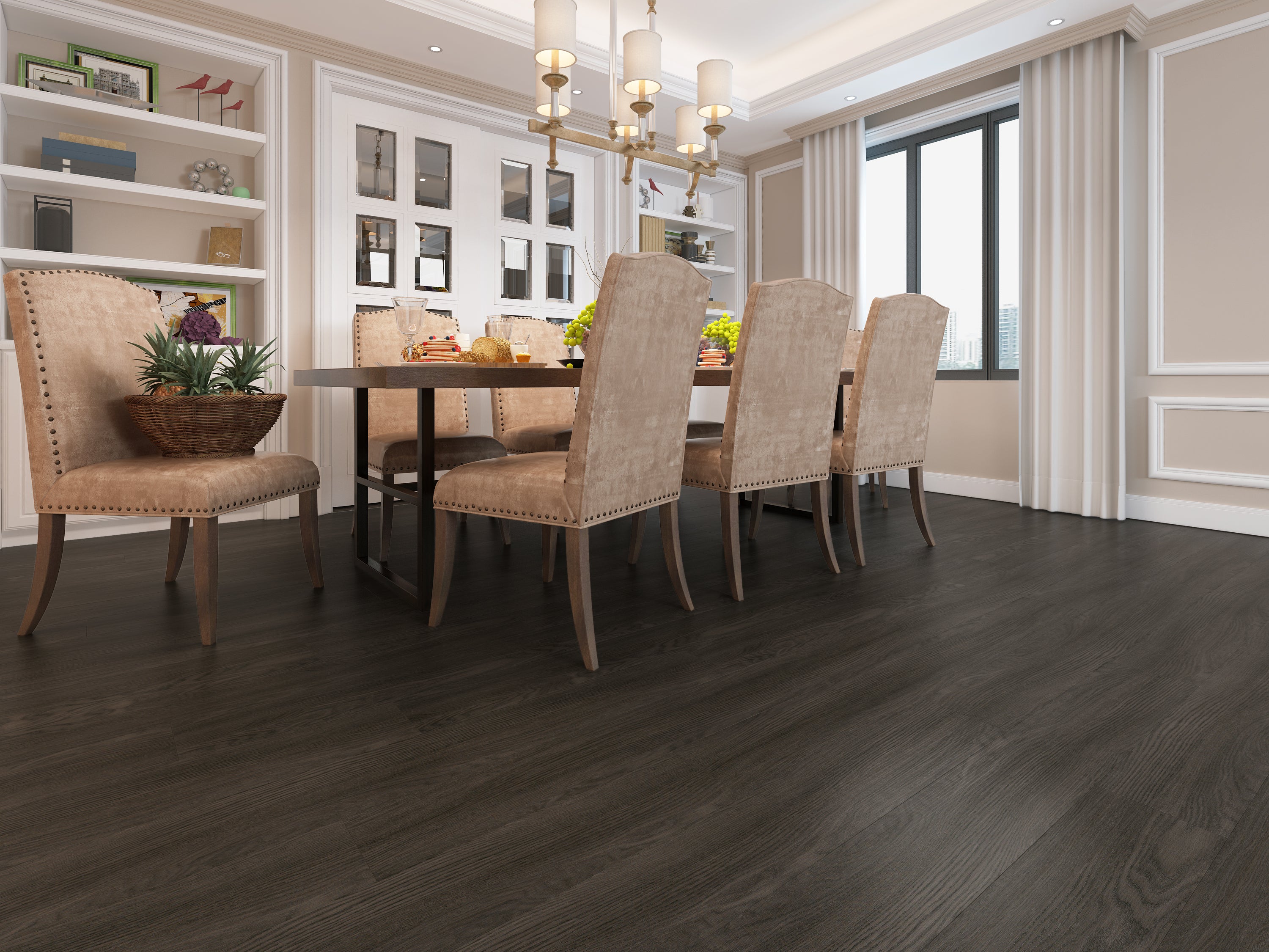Paradigm Flooring Performer 12mil Mocha PPSPC1208 SPC Luxury Vinyl Plank 7” x 60" (23.67 SF/Box)
