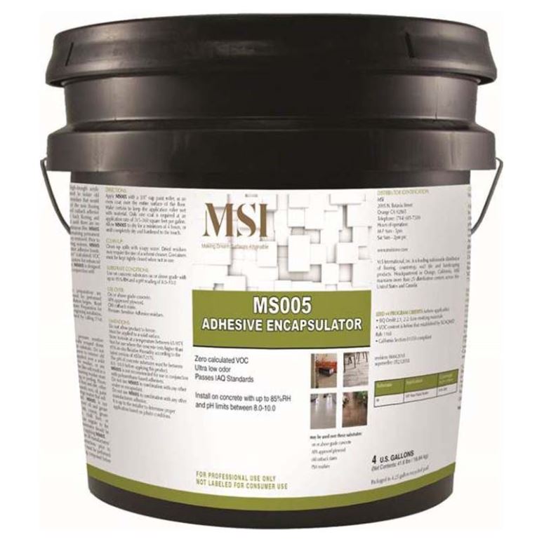 MSI LVT Adhesive Cutback Sealer 4G MS005 XLVTADHENC-4G