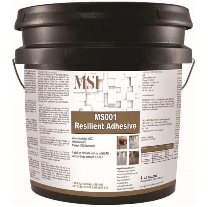 MSI LVT Universal Pressure Adhesive 4G MS001 XLVTUPADH-4G