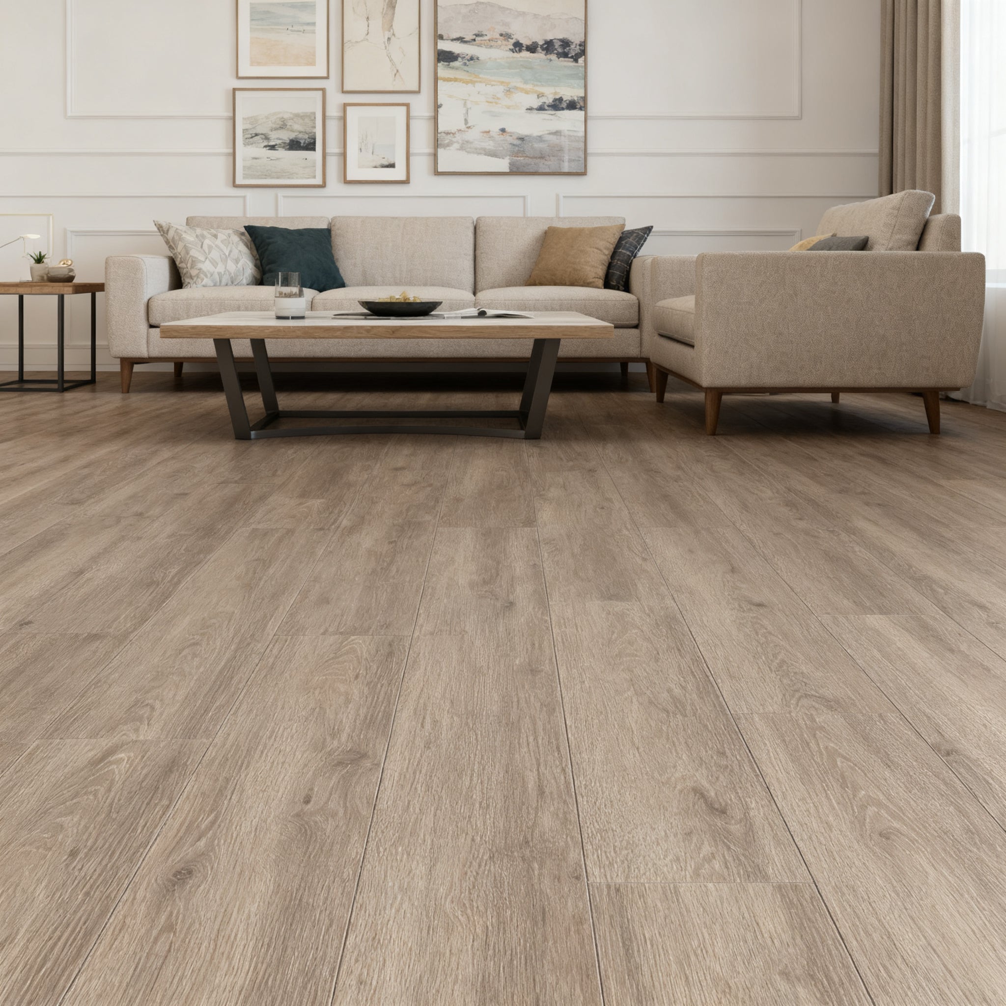 Luxway Echo Meadow 7.25" x 48" Glue Down LVT