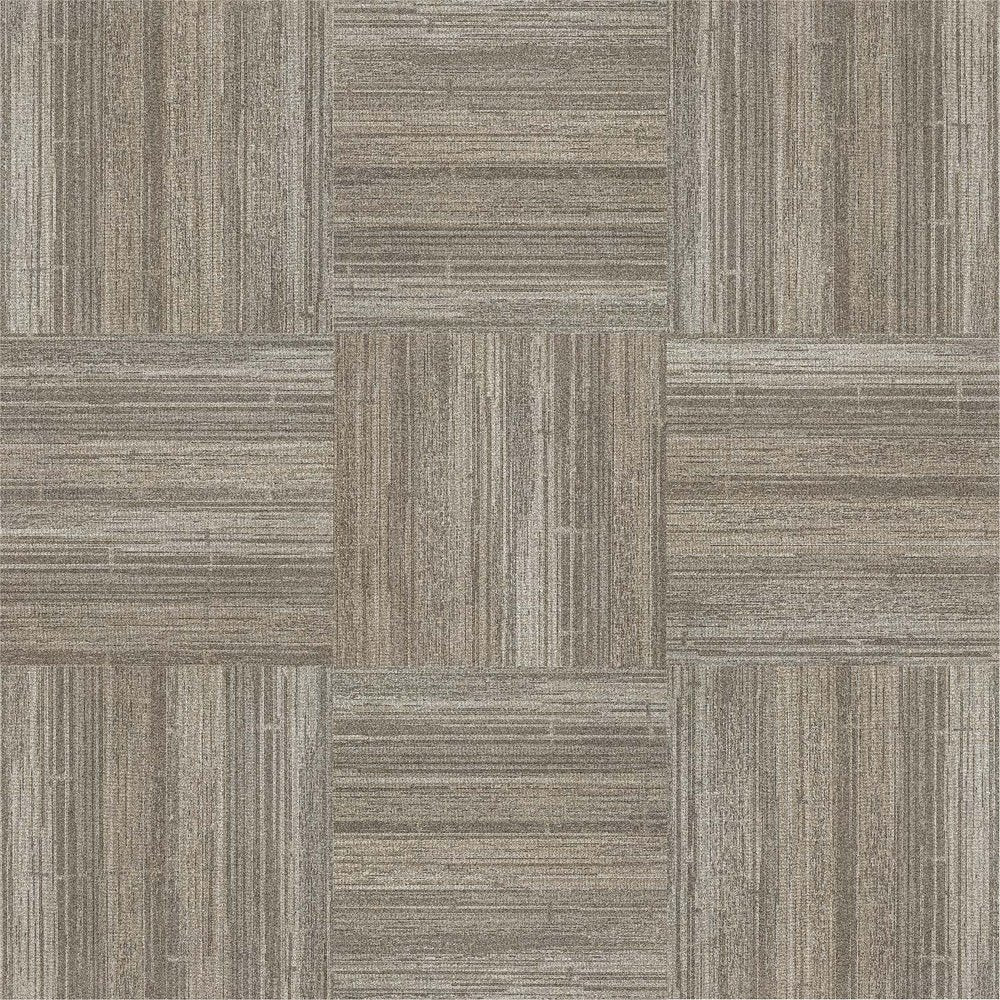 Next Floor Carpet Tile Context NF706012 Silver Dollar 19.7" x 39.4"