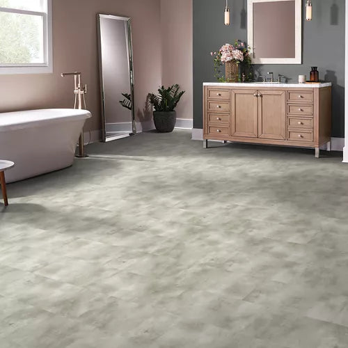 Mohawk Mica Dew Vinyl Plank PRS92-960 SolidTech Essentials Pro Solutions 6MIL DB 12" x 24" (44 SF/Box)