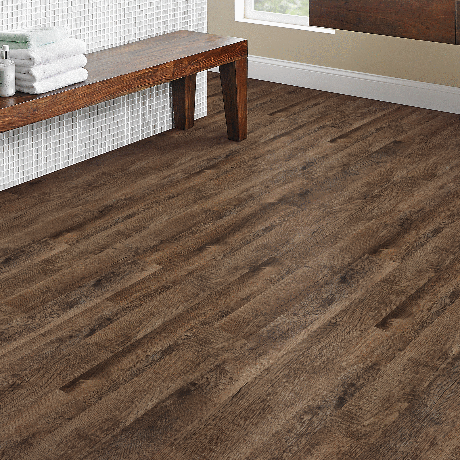 Mohawk Saddleback Vinyl Plank PRS96-2 SolidTech Essentials Pro Solutions 12MIL DB 6" x 48" (54 SF/Box)