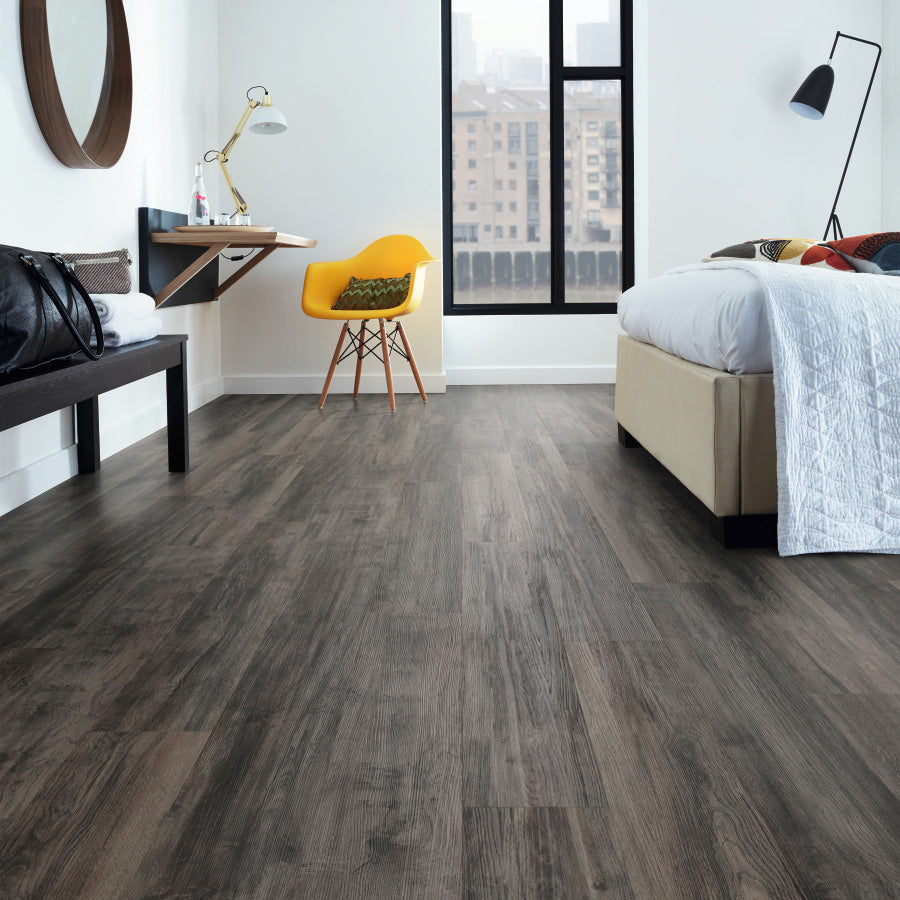 K-Trade Glue Down PVP5128 Clemson 7" x 48" Luxury Vinyl Tile