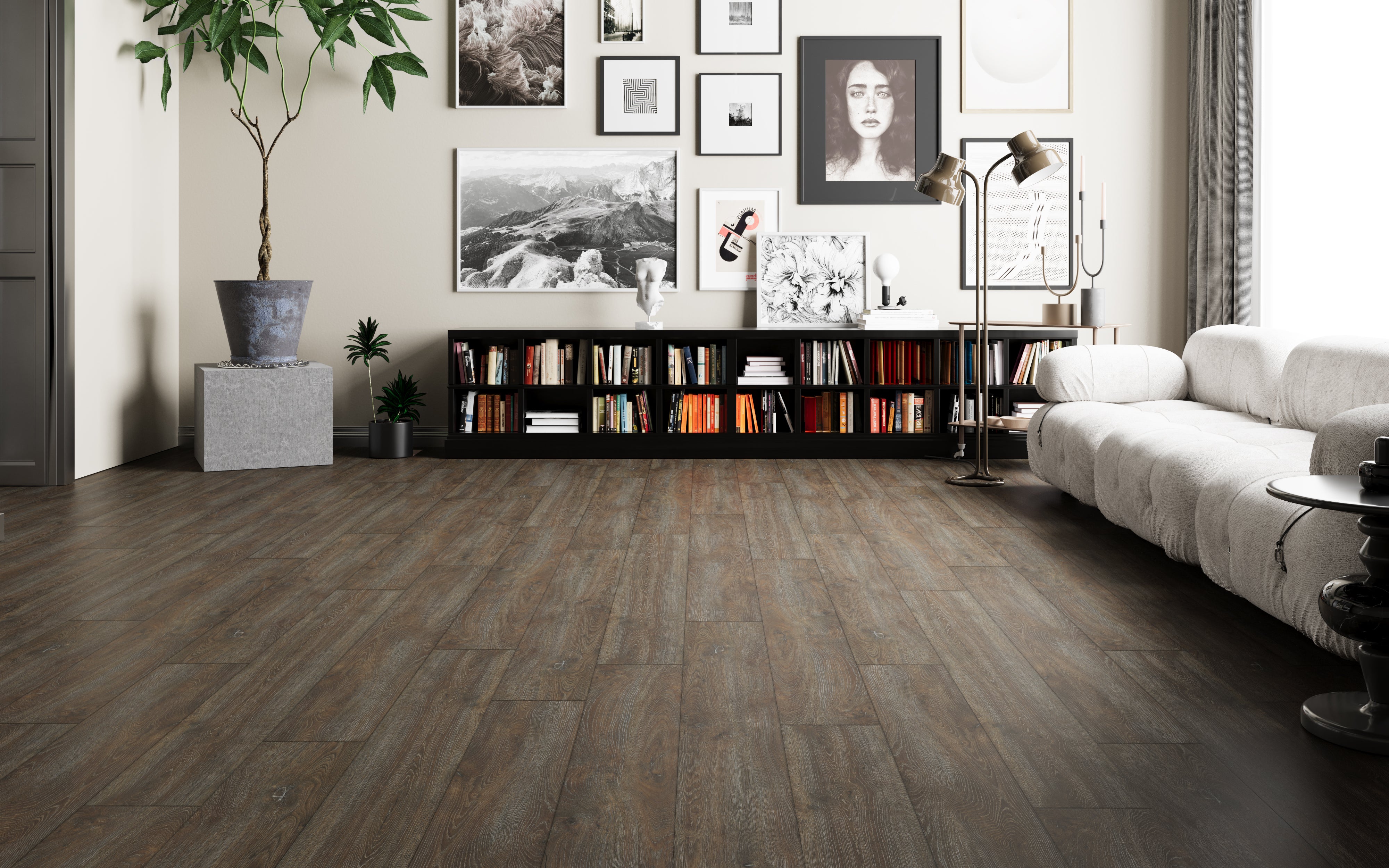 Paradigm Flooring Insignia Pedra PI20031 WPC Luxury Vinyl Plank 9" x 60" (26.18 SF/Box)