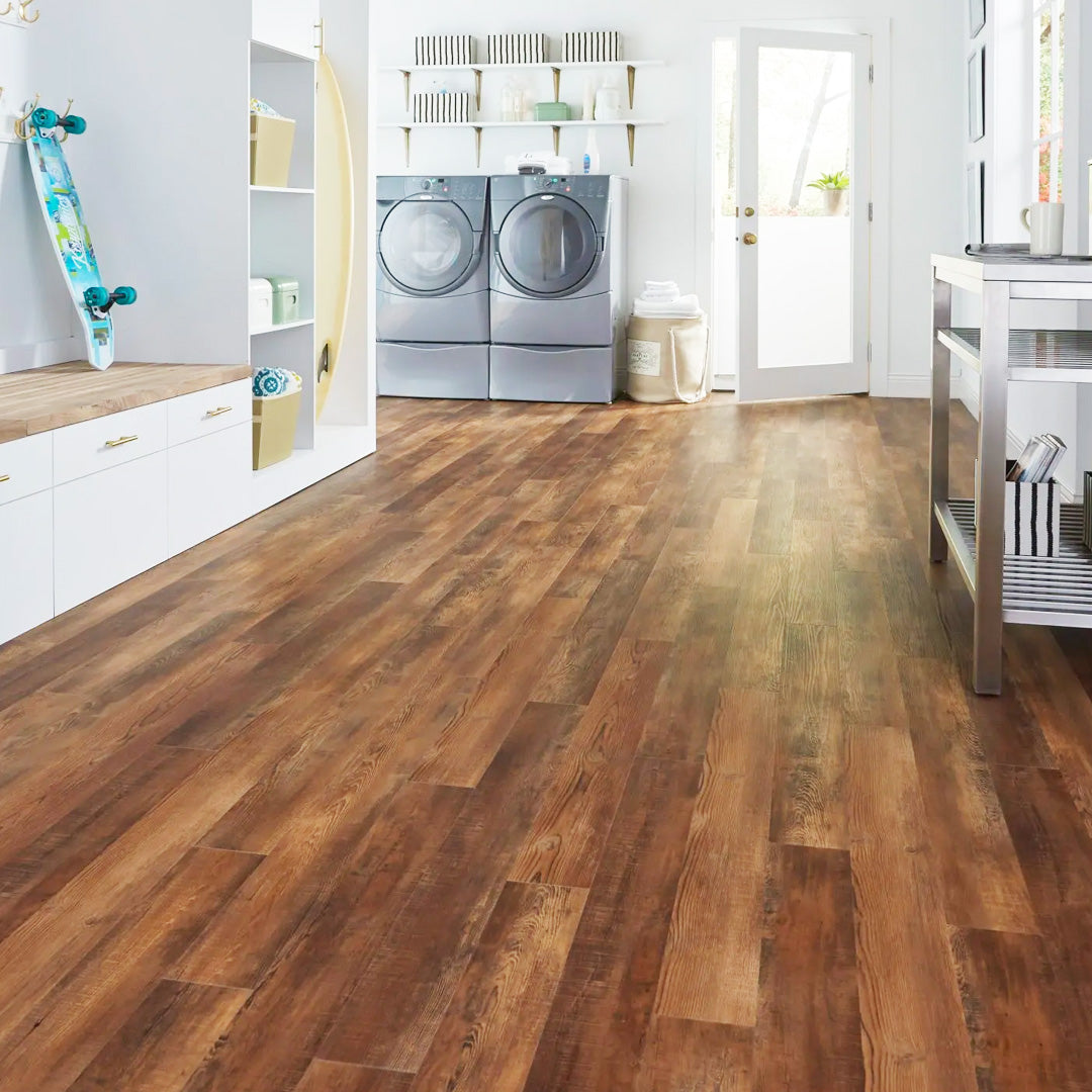 Tarkett / Johnsonite ProGen Luxury Vinyl Plank 270264013 Durham Pine Tavern 5" x 48" (26.68 SF/Box)