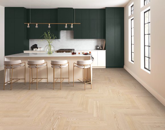 Anderson Tuftex European Ash Herringbone AA846-11087 Parfait 4.72" x Varying Length Engineered Hardwood