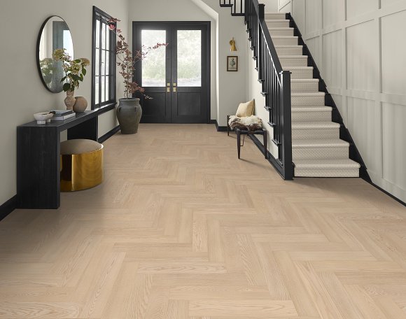 Anderson Tuftex European Ash Herringbone AA846-11088 Plaza 4.72" x Varying Length Engineered Hardwood