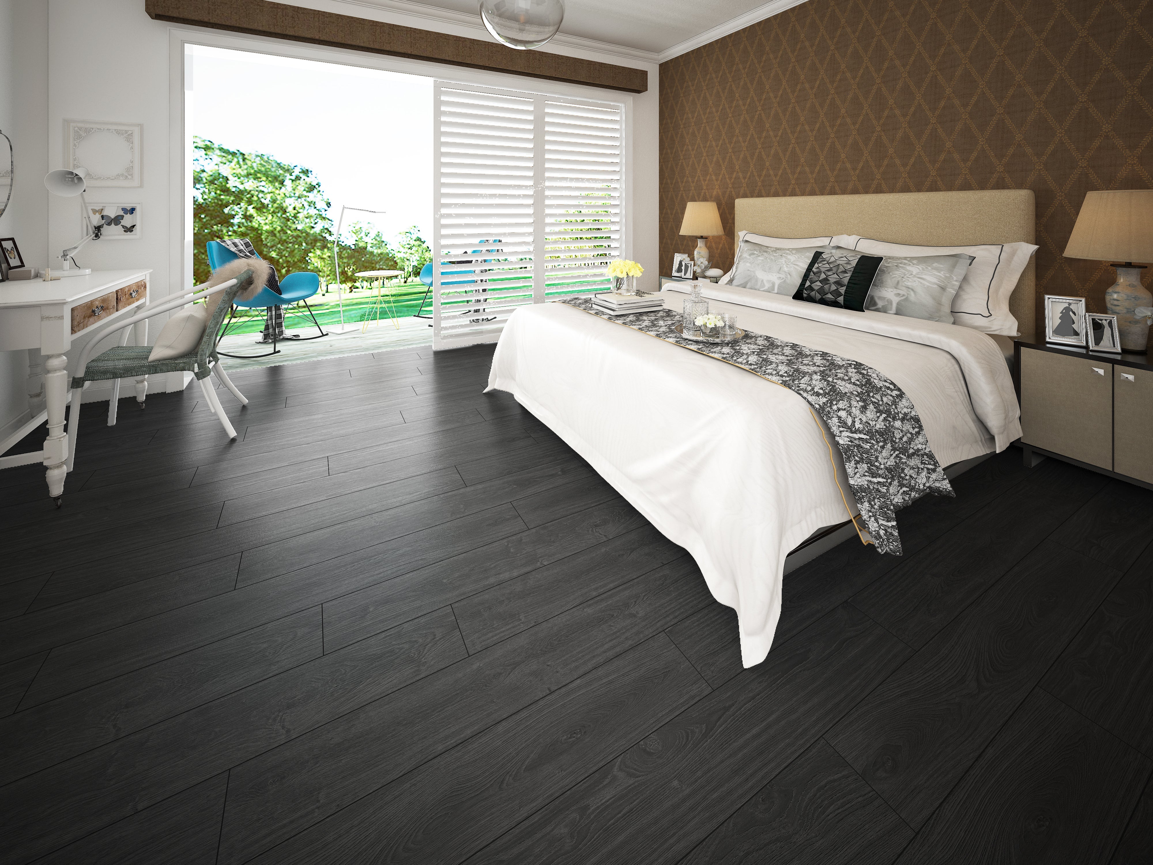 Stanton Natural Beauty 7 Cityfied Raven 33100 7" x 48" (26.03 Sq. Ft/Box)