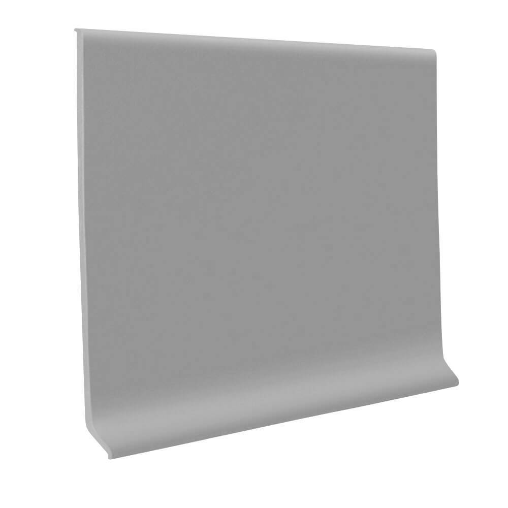 Roppe 700 Series Rubber Cove Molding Wall Base 670 Asphalt 2.5" x 120' Roll by 1/8" Cove (with Toe)