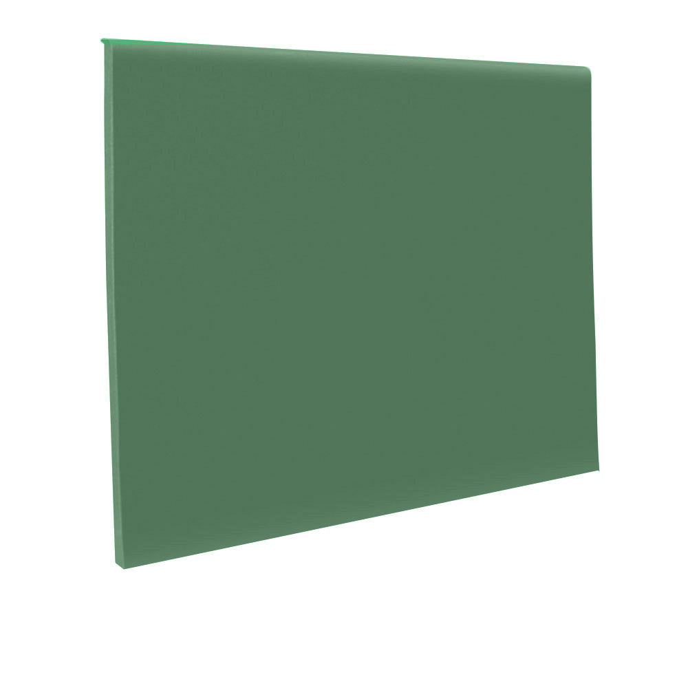 Roppe Pinnacle Wall Base Parsley 2.5" x 4' (30 Pcs. / Box) by 1/8" Straight (Toeless) (120 LF / Box)