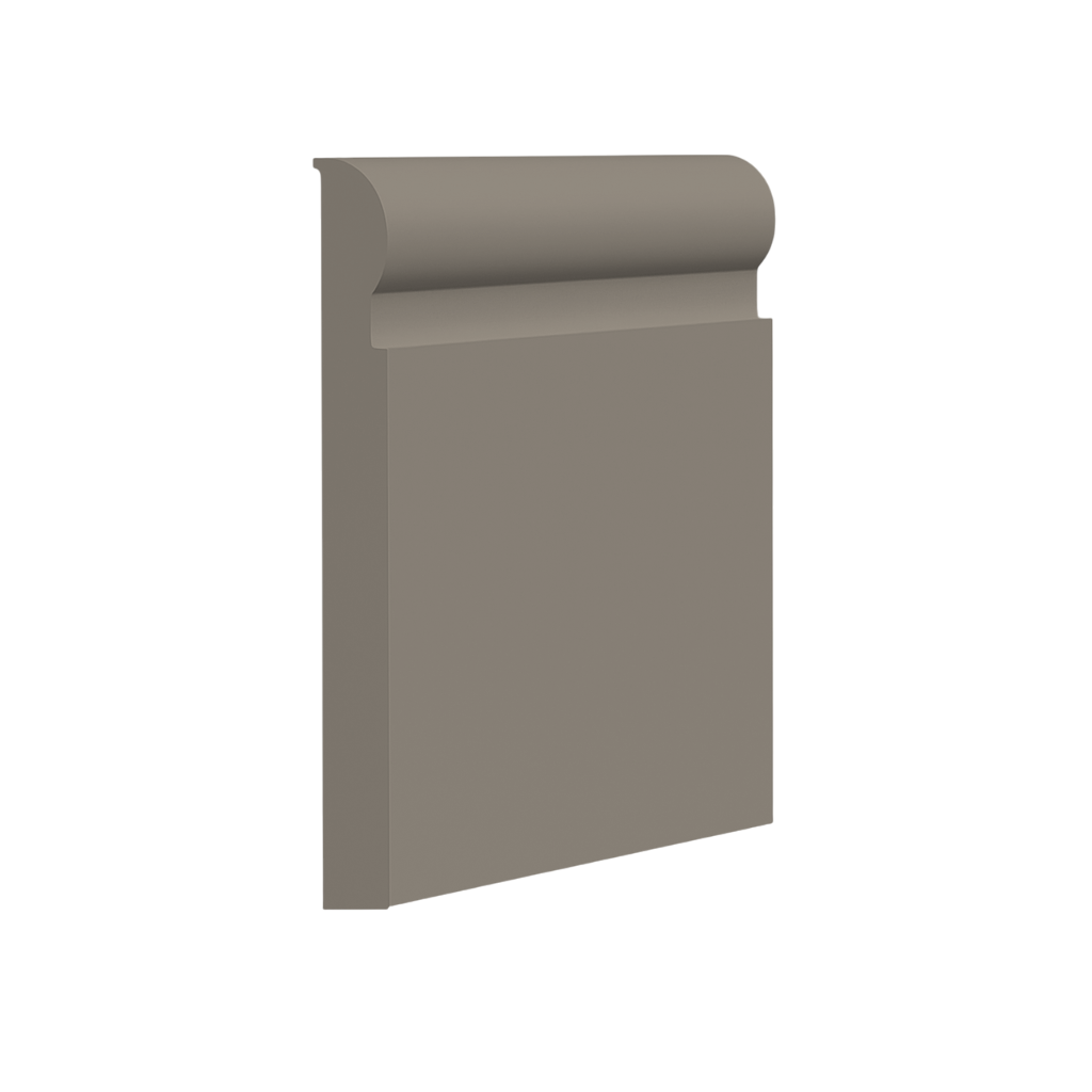 Roppe Pinnacle Plus Wall Base Contrive #05 Pewter 2 1/2" x 60' Roll by 1/4" Straight (Toeless)