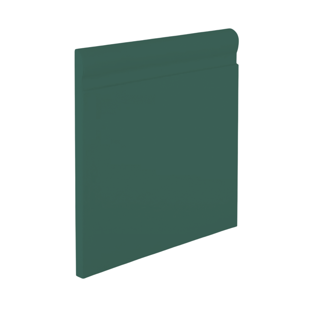 Roppe Pinnacle Plus Wall Base Fashion #85 Hunter Green 4.25" x 60' Roll by 1/4" Straight (Toeless)