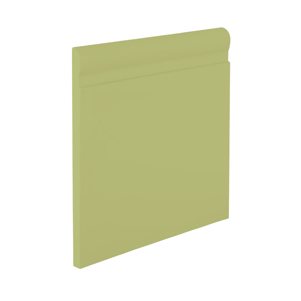 Roppe Pinnacle Plus Wall Base Fashion #85 Pear Green 4.25" x 60' Roll by 1/4" Straight (Toeless)