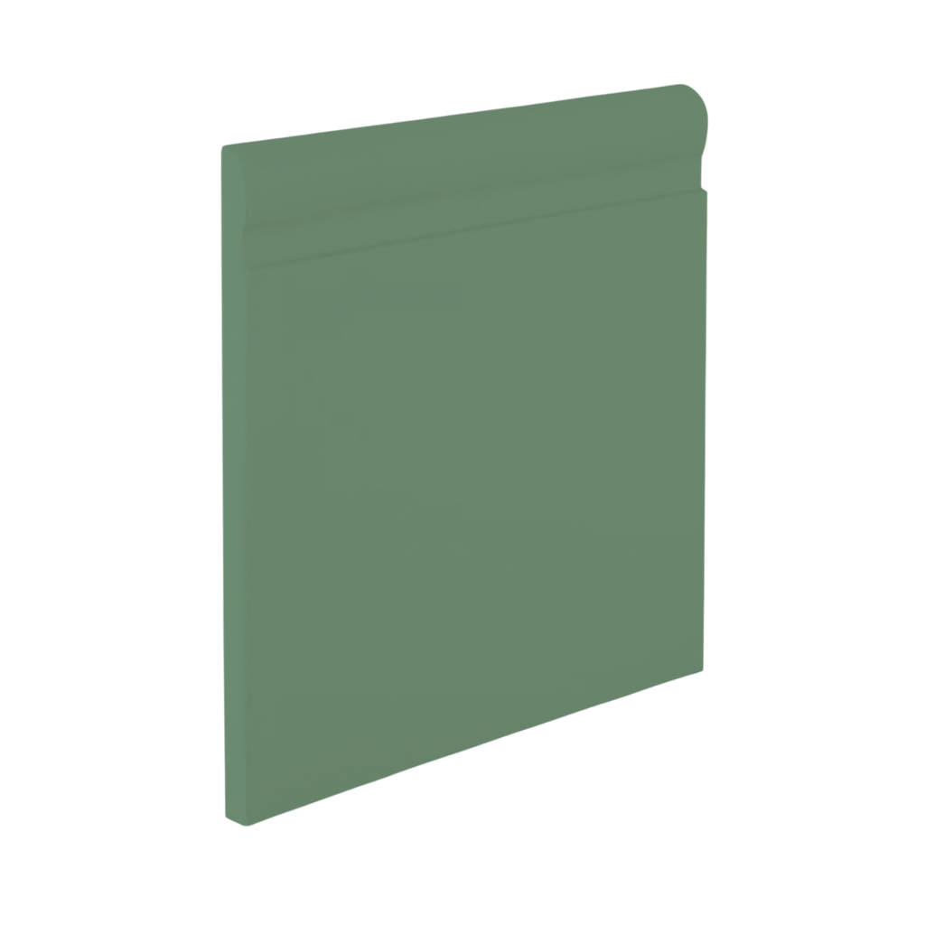 Roppe Pinnacle Plus Wall Base Fashion #85 Sweet Basil 4.25" x 60' Roll by 1/4" Straight (Toeless)